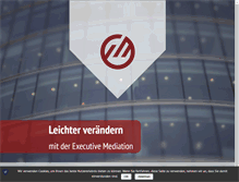 Tablet Screenshot of executive-mediation.com